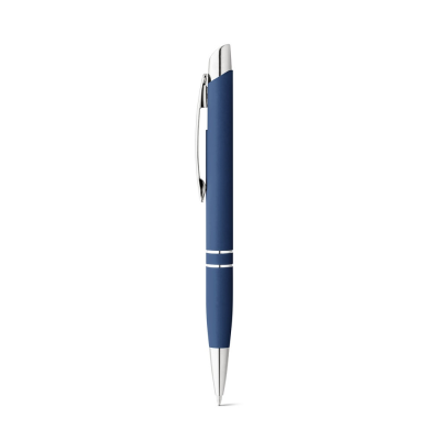 Picture of MARIETA SOFT ALUMINIUM METAL BALL PEN with Clip in Blue