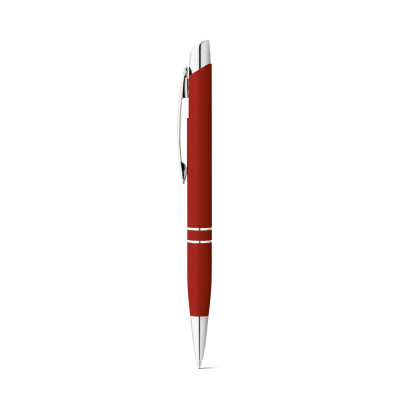 Picture of MARIETA SOFT ALUMINIUM METAL BALL PEN with Clip in Burgundy