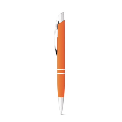 Picture of MARIETA SOFT ALUMINIUM METAL BALL PEN with Clip in Orange