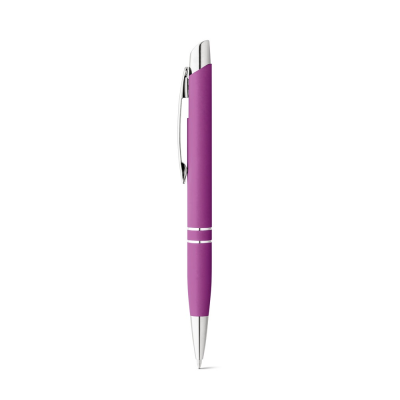 Picture of MARIETA SOFT ALUMINIUM METAL BALL PEN with Clip in Purple