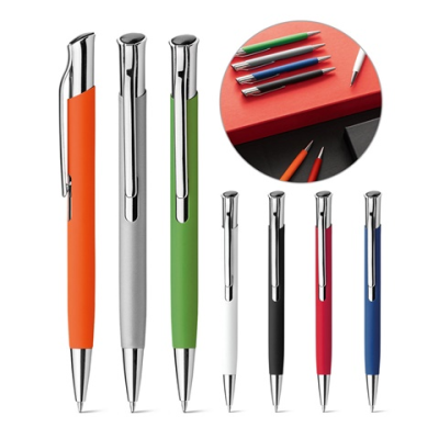 Picture of OLAF SOFT BALL PEN in Aluminium Metal.