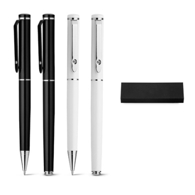 Picture of CALIOPE SET ROLLER PEN AND BALL PEN SET in Metal