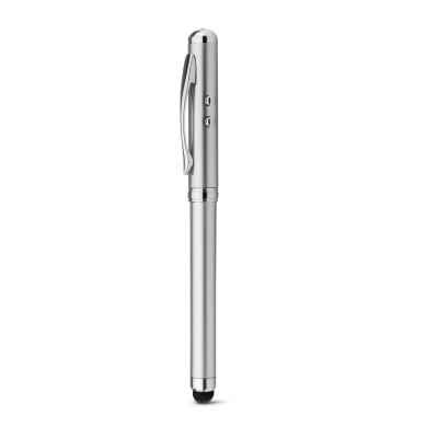 LAPOINT MULTIFUNCTION BALL PEN in Metal in Satin Silver