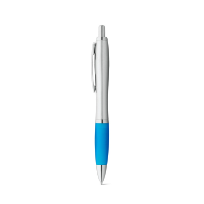 Picture of SWING ABS BALL PEN with Aluminium Metal Clip in Light Blue