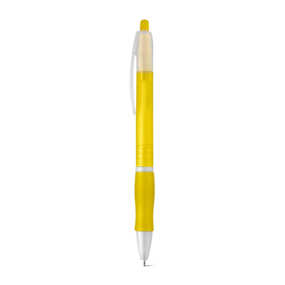 Picture of SLIM ABS BALL PEN with Non-Slip Grip in Yellow