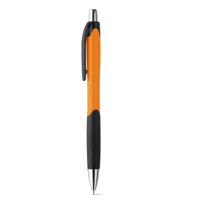 Picture of CARIBE ABS BALL PEN with Non-Slip Grip in Orange