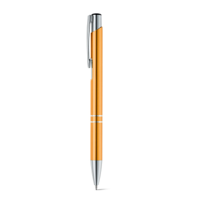 Picture of BETA ALUMINIUM METAL BALL PEN with Clip in Orange