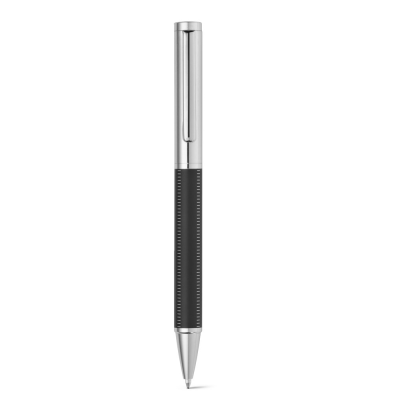 Picture of MONTREAL METAL BALL PEN with Twist Mechanism & Clip in Black
