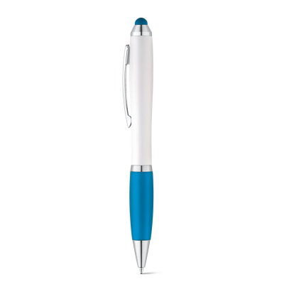 Picture of SANS BALL PEN with Twist Mechanism & Metal Clip in Light Blue