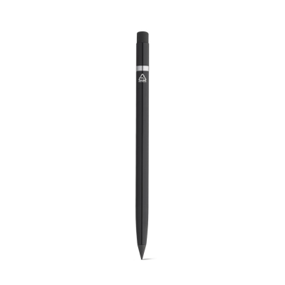 Picture of LIMITLESS INKLESS PEN with Recycled Aluminium Metal Body in Black