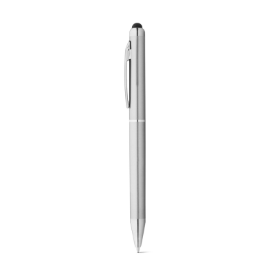 Picture of ESLA ABS BALL PEN with Metallic Finish in Satin Silver