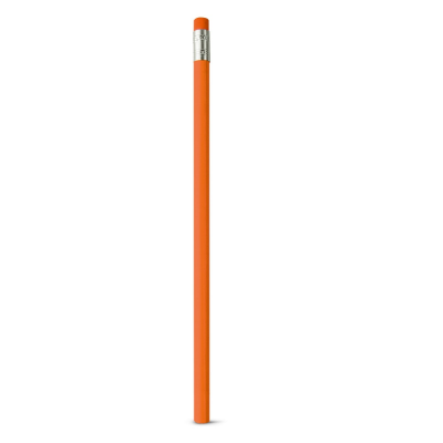 Picture of ATENEO HB GRAPHITE GREY PENCIL with Eraser in Orange