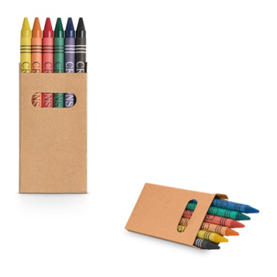 Picture of EAGLE BOX with 6 Crayon