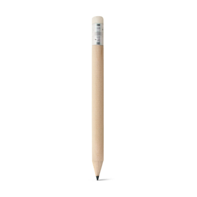 Picture of BARTER HB MINI PENCIL with Eraser in Light Natural