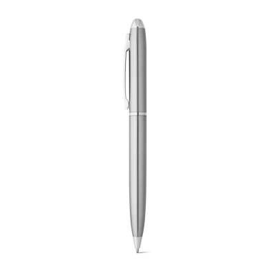 CHRIS BALL PEN with Stainless Steel Metal Body in Satin Silver