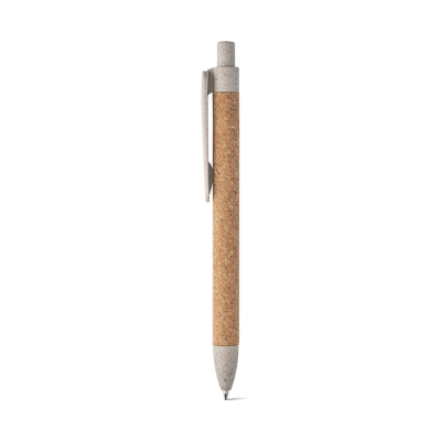 Picture of GOYA BALL PEN in Cork & Wheatstraw Fibre in Light Natural