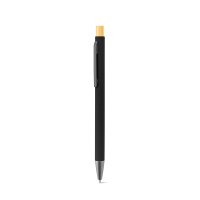 ZYLEN BALL PEN in Recycled Aluminum in Black