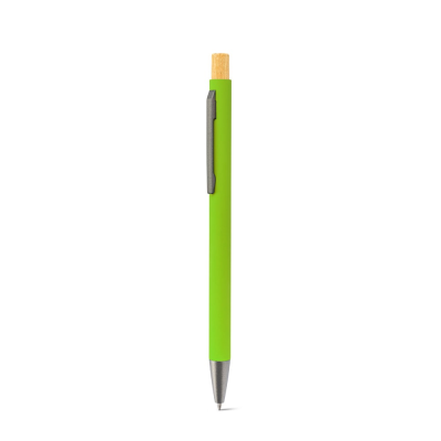 ZYLEN BALL PEN in Recycled Aluminum in Pale Green