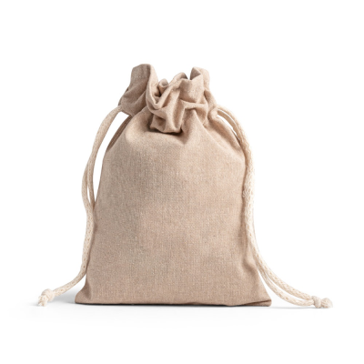 Picture of GIBRALTAR RECYCLED COTTON GIFT BAG in Natural