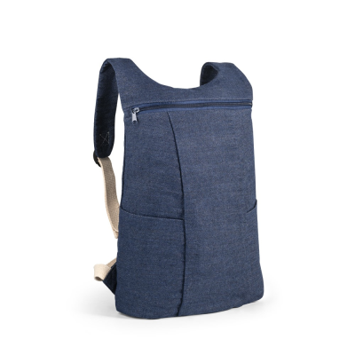 Picture of DENIM BPACK DENIM BACKPACK RUCKSACK in Blue