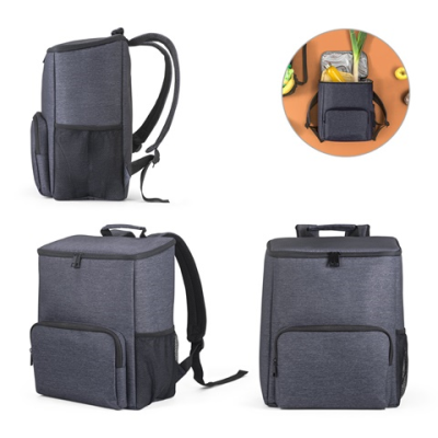 Picture of BOSTON COOLER 2 TONE NYLON THERMAL INSULATED BACKPACK RUCKSACK.