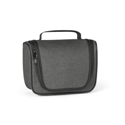 Picture of MILLI TOILETRY BAG in High Density 600D in Dark Grey