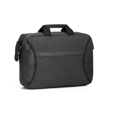 Picture of SEOUL 600D CONGRESS FOLDER in Black