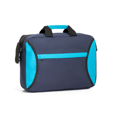 Picture of SEOUL 600D CONGRESS FOLDER in Blue