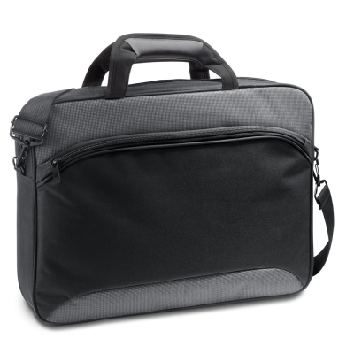Picture of SANTANA 156 INCH LAPTOP BRIEFCASE in 2 Tone 600D & 300D in Grey