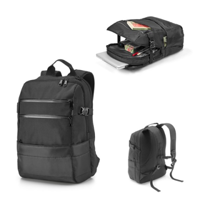 Picture of ZIPPERS BPACK 156 INCH LAPTOP BACKPACK RUCKSACK in 840D & 300D Jacquard.