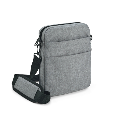 Picture of GRAPHS CROSS 600D SHOULDER BAG in Pale Grey
