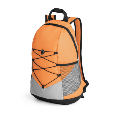 Picture of TURIM II 600D RECYCLED POLYESTER BACKPACK RUCKSACK in Orange