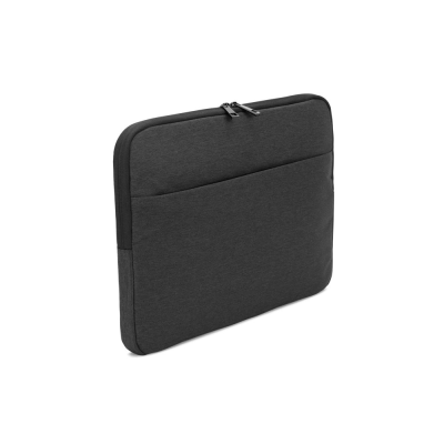 NEWCASTLE HIGH-DENSITY 600D RECYCLED POLYESTER LAPTOP BRIEFCASE 14 INCH in Dark Grey