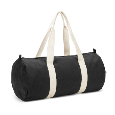 Picture of SAINT SPORTS SPORTS BAG in Recycled Cotton & Recycled Polyester in Black