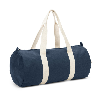 Picture of SAINT SPORTS SPORTS BAG in Recycled Cotton & Recycled Polyester in Blue