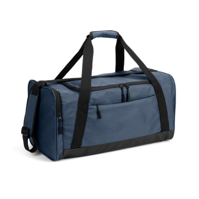 Picture of FARO HIGH DENSITY 600D RECYCLED POLYESTER SPORTS BAG in Blue