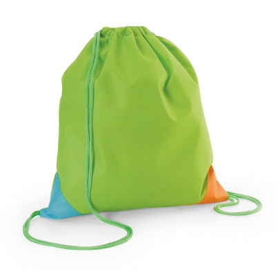 Picture of BISSAYA COLOURFUL NON-WOVEN DRAWSTRING BAG in Pale Green
