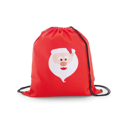 Picture of OTTAWA DRAWSTRING BAG in Red