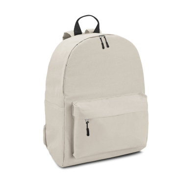 Picture of BERNA 600D POLYESTER BACKPACK RUCKSACK in Beige