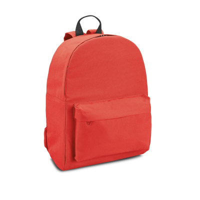 Picture of BERNA II 600D POLYESTER BACKPACK RUCKSACK in Red