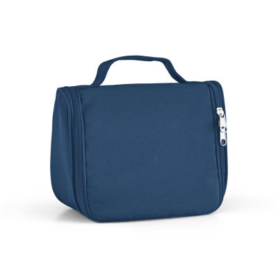 Picture of WILLIS MICROFIBRE TOILETRY BAG with Several Pockets in Blue
