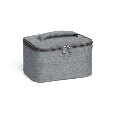 Picture of ELIZA CCOSMETIC BAG in High Density 300D in Pale Grey