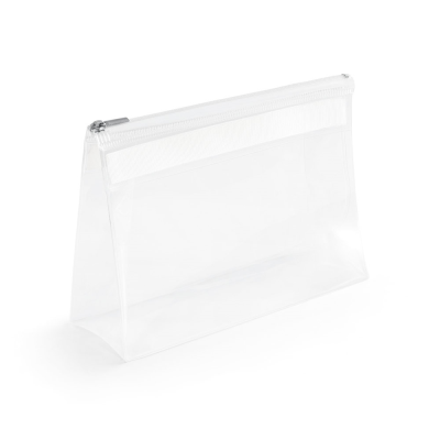 Picture of CHASTAIN EVA COSMETICS BAG with Zipper in White