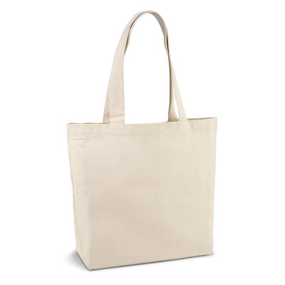 Picture of BETO 100% COTTON CANVAS BAG in Light Natural