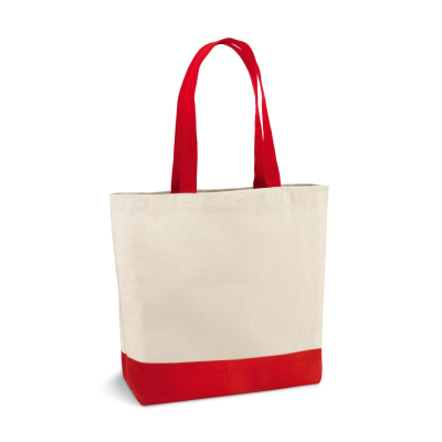 Picture of EDMONTON 100% COTTON CANVAS BAG in Red