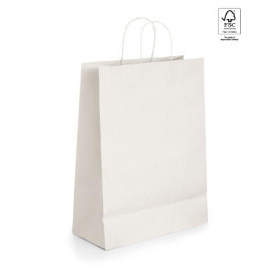 Picture of GRANT PAPER KRAFT BAG in White
