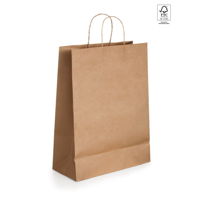 Picture of ELLEN PAPER KRAFT BAG in Natural