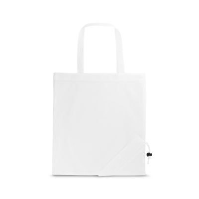 Picture of SHOPS FOLDING BAG in 190T in White