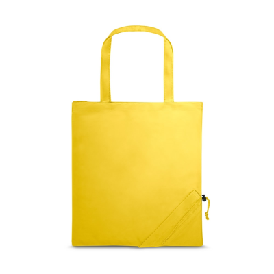 Picture of SHOPS FOLDING BAG in 190T in Yellow