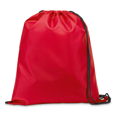 Picture of CARNABY 210D DRAWSTRING BACKPACK RUCKSACK in Red